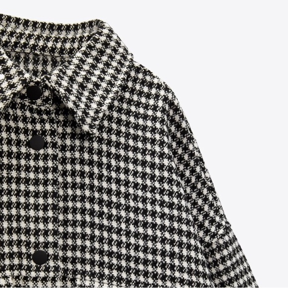 Zara Textured Weave Overshirt - Picture 8 of 8